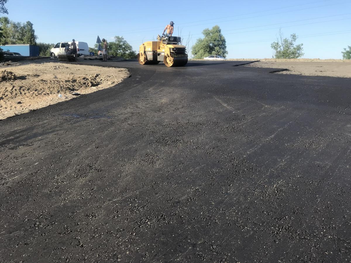 Асфальтирование дорог, Васильковский район